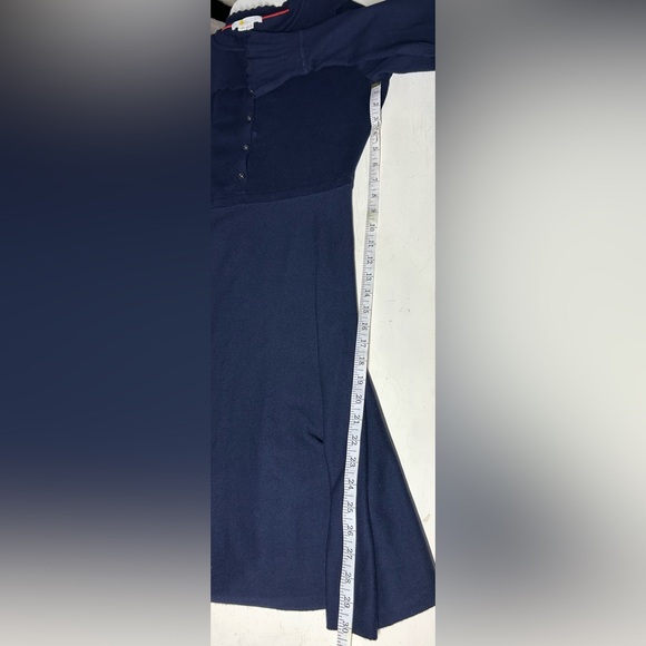 Boden of London Navy Abercorn Knit Dress Size 8P Cottagecore Old Money Timeless - Picture 13 of 13
